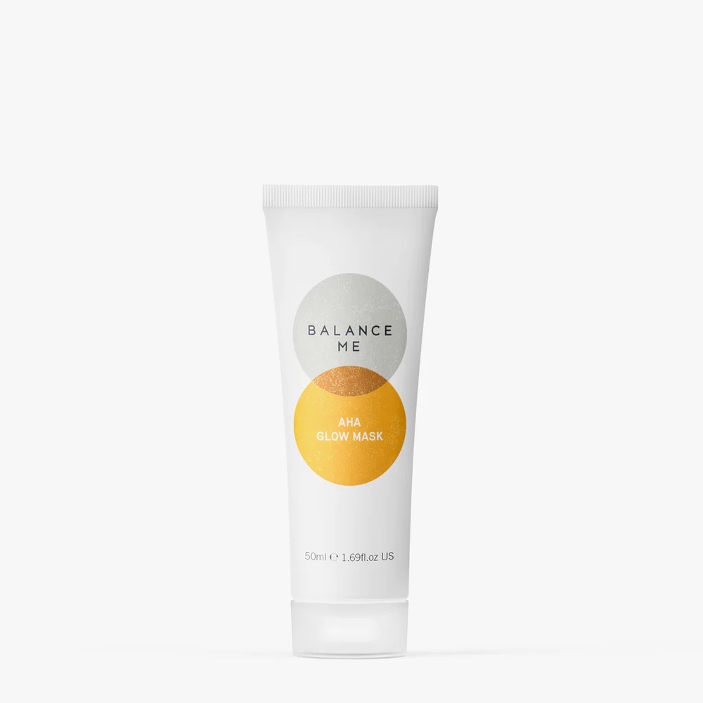 NIB Balance Me AHA Glow Mask - 50mL